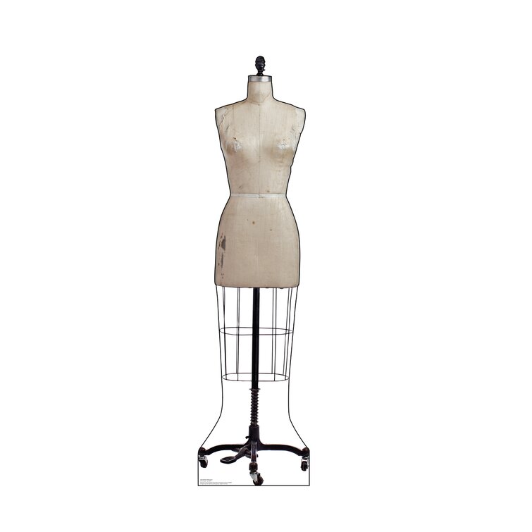 Advanced Graphics Old Dress Mannequin Cardboard Standup Wayfair Ca   Old Dress Mannequin Cardboard Standup 